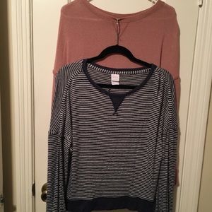 Two Crew Neck Sweaters
